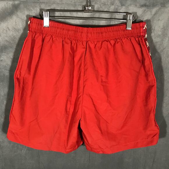 Kappa Logo Red Drawstring Swim trunks XXL - Picture 3 of 7